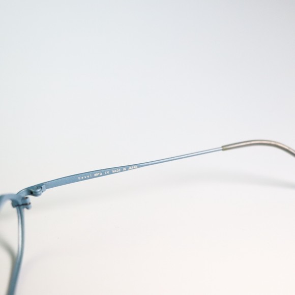 Bevel BRTQ Japan 8536 Pound 49-18 135 eyeglasses red blue slim frame N13 - Picture 2 of 13